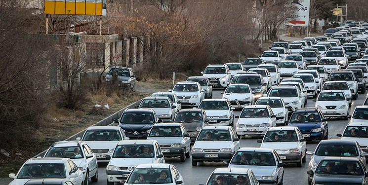 «ترافیک» درتمام معابر پایتخت/ ترکیدگی لوله آب در نواب «ترافیک» درتمام معابر پایتخت/ ترکیدگی لوله آب در نواب