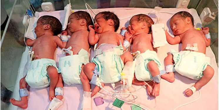 حمایت بهزیستی از پنج قلوهای لارستانی حمایت بهزیستی از پنج قلوهای لارستانی