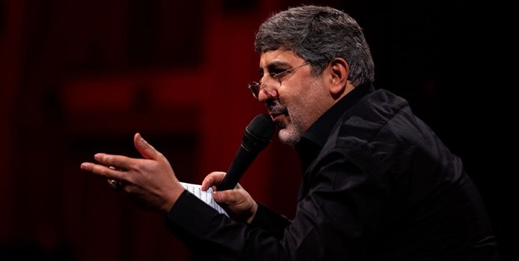 روضه‌خوانی طاهری در جوار حرم امام حسین (ع)+فیلم