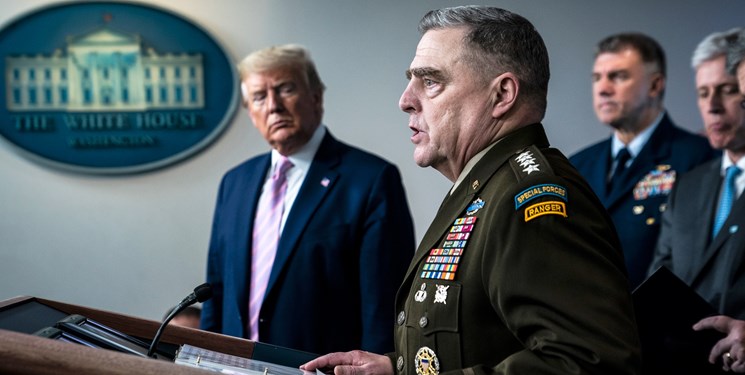 فرمانده آمریکایی: ترامپ قصد حمله نظامی به چین نداشت