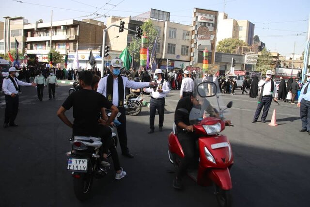 ممنوعیت ورود موتورسیکلت به مسیرهای راهپیمایی اربعین در تهران