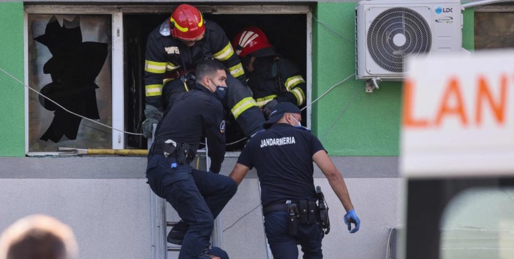 آتش سوزی در بیمارستانی در رومانی حداقل ۹ کشته برجا گذاشت