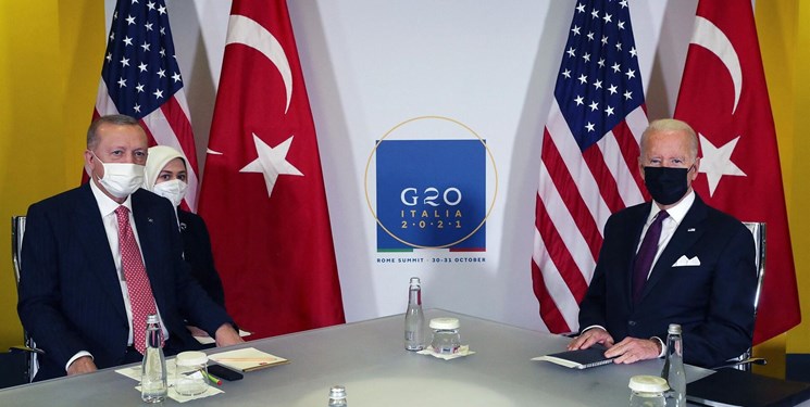 اردوغان و بایدن در بحبوحه تنش‌های ترکیه و غرب دیدار کردند