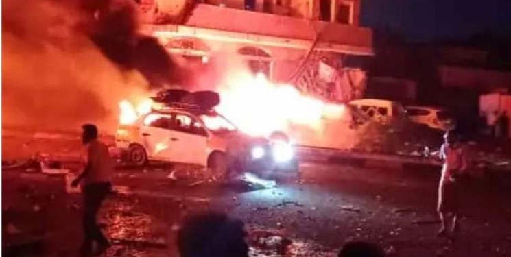 انفجار مهیب در نزدیکی فرودگاه عدن یمن؛ ۴ نفر کشته شدند
