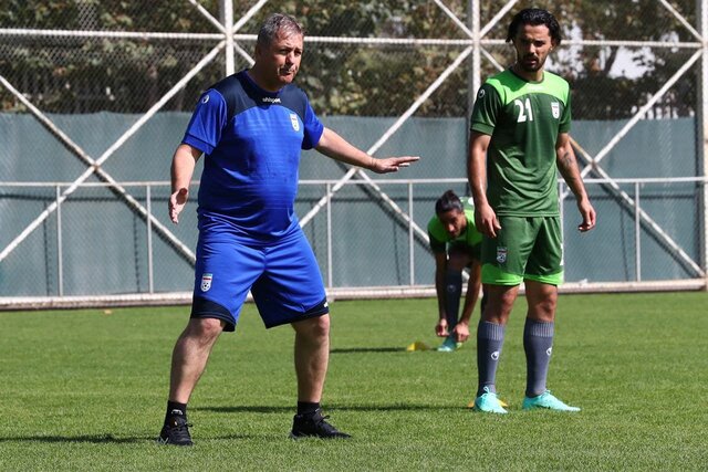تمرین تیم ملی بدون لژیونرها قبل از سفر به دوبی
