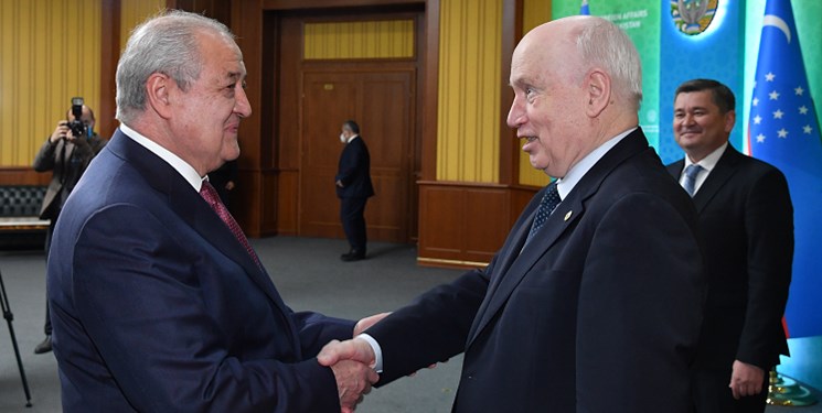 دیدار دبیر اجرایی کشورهای همسود با وزیر خارجه ازبکستان