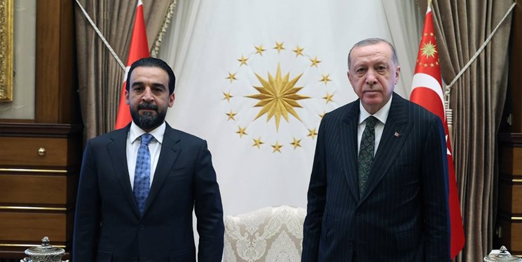 رئیس پارلمان عراق با رئیس جمهور ترکیه در آنکارا دیدار کرد