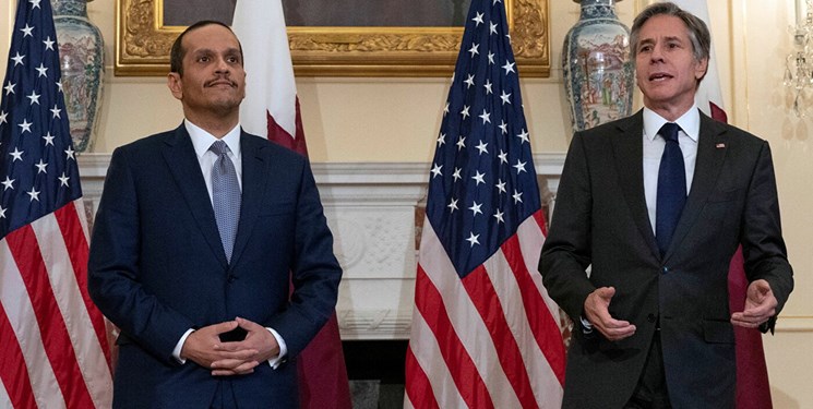 رایزنی وزرای خارجه آمریکا و قطر درباره وضعیت افغانستان