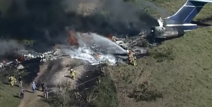 سانحه برای هواپیمای «مک دانل داگلاس» آمریکا در حومه تگزاس با ۲۱ سرنشین