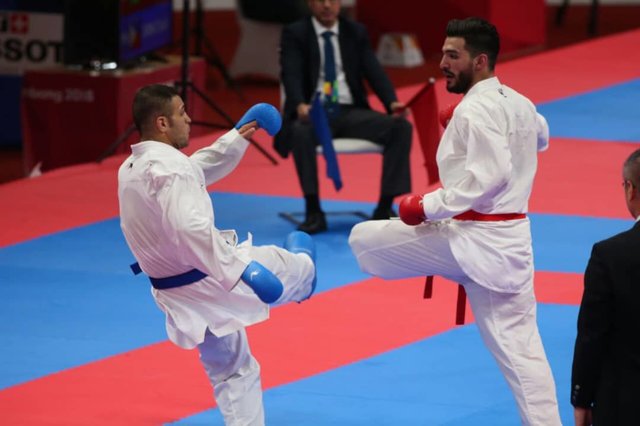 شکست پورشیب مقابل مراکش در نیمه نهایی کاراته وان مسکو