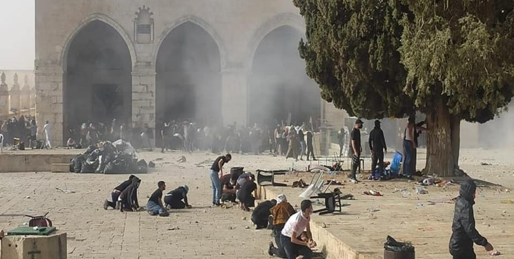 فراخوان تحصن در مسجد الاقصی برای مقابله با شهرک نشینان صهیونیست