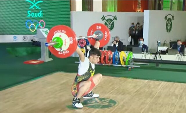 وزنه بردار ایران در  قهرمانی نوجوانان جهان هفتم شد
