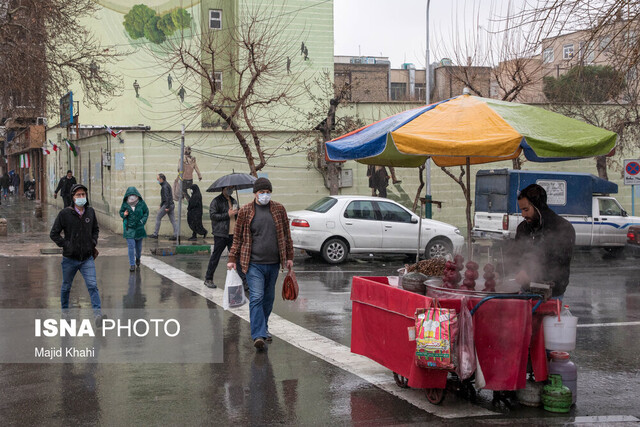 وضعیت بارش در استان تهران طی ۲۴ ساعت گذشته