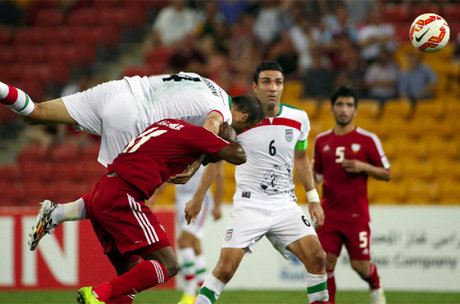 پوست اندازی در ترکیب ایران و امارات از جام ملت‌های استرالیا ۲۰۱۵
