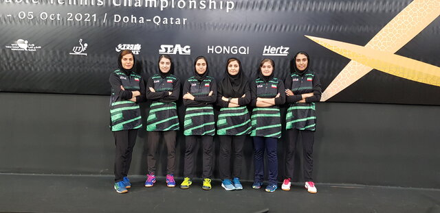 ۳ برد زنان پینگ‌پنگ ایران در قهرمانی آسیا/ ندا شهسواری حذف شد