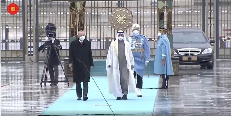 اردوغان و بن زاید پس از ۱۰ سال دیدار کردند+ویدئو اردوغان و بن زاید پس از ۱۰ سال دیدار کردند+ویدئو