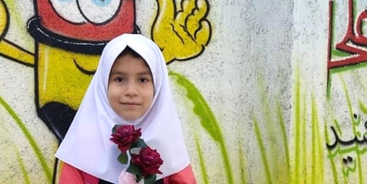 اولین بابا نوشتن دختر شهید مدافع حرم که پدرش را ندید +عکس