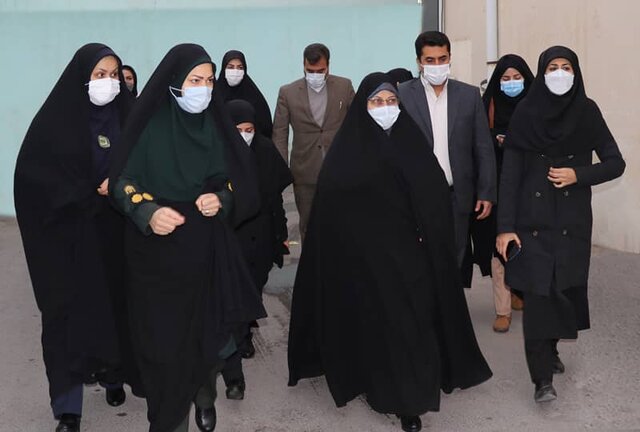 بازدید معاون رئیس جمهور در امور زنان و خانواده از کلانتری بانوان مشهد بازدید معاون رئیس جمهور در امور زنان و خانواده از کلانتری بانوان مشهد