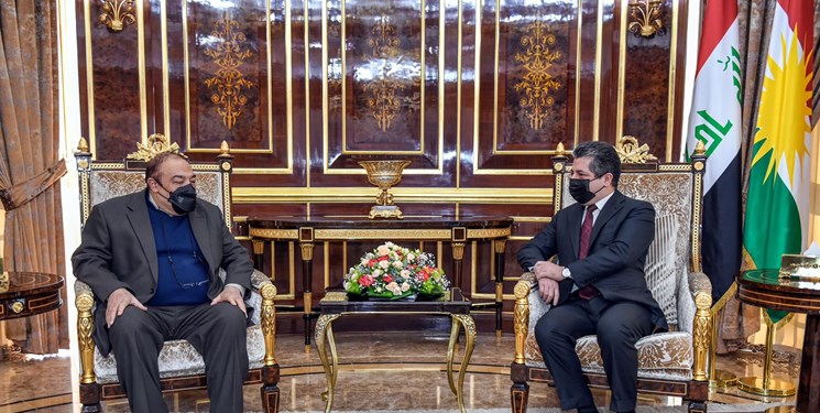 تاکید «مسرور بارزانی» بر گسترش روابط اقتصادی با ایران