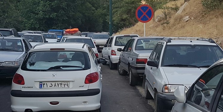 ترافیک در برخی مقاطع محور کندوان و آزادراه تهران-پردیس ترافیک در برخی مقاطع محور کندوان و آزادراه تهران-پردیس
