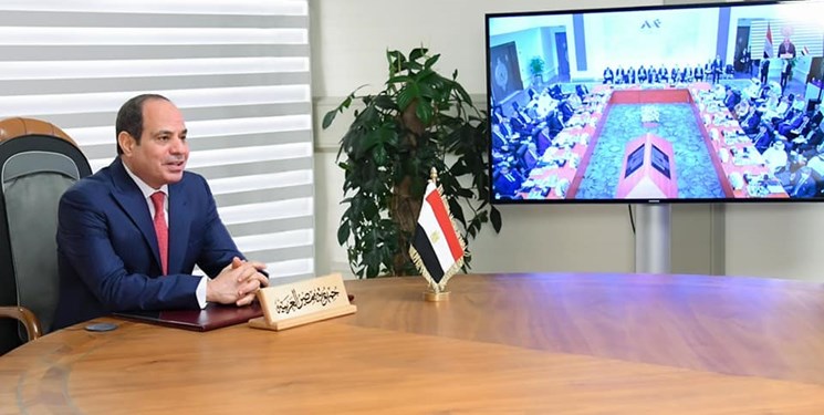 حضور نماینده کشور سوریه در نشستی مشترک با کشورهای عربی + تصویر