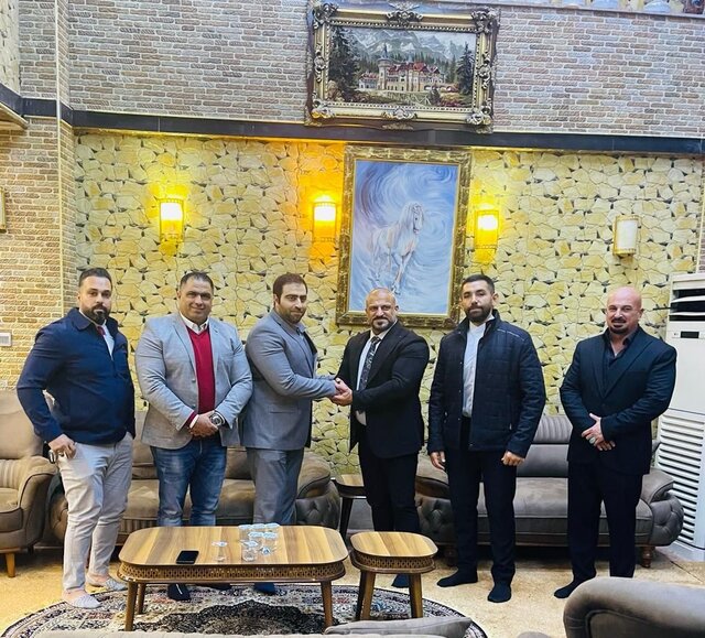 دیدار رییسان فدراسیون بدنسازی ایران و عراق