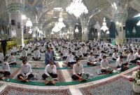 در جوار حرم نورانی امام رضا (ع) ۱۴ ماهه حافظ کل قرآن شوید+عکس در جوار حرم نورانی امام رضا (ع) ۱۴ ماهه حافظ کل قرآن شوید+عکس