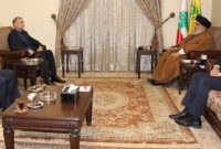 دیدار امیر عبداللهیان با سید حسن نصرالله
