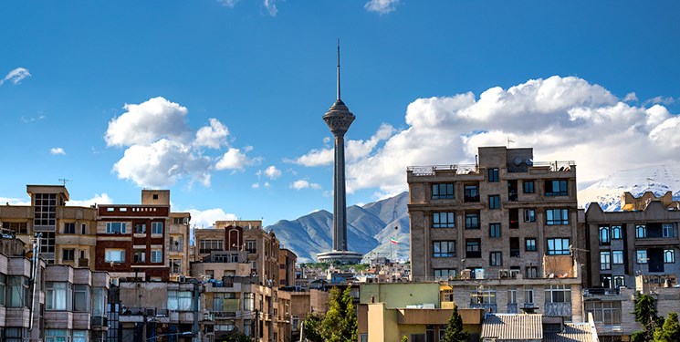 هوای تهران به مرز پاکی رسید هوای تهران به مرز پاکی رسید