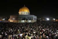 احیای شب قدر در مسجد الاقصی با حضور ۲۵۰ هزار فلسطینی