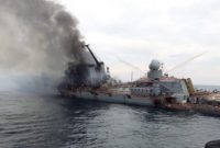 ادعای اوکراین؛ نقش «پهپاد بیرقدار» در غرق شدن رزمناو روسیه