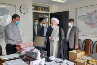 بازدید دادستان انتظامی قضات از ستاد محاکم تهران و مجتمع کارکنان دولت