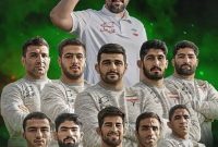 تبریک بذرپاش به تیم ملی کشتی آزاد تبریک بذرپاش به تیم ملی کشتی آزاد
