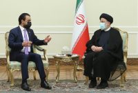 رئیس جمهور در دیدار «محمد الحلبوسی»: امیدوارم یک دولت قوی در عراق تشکیل شود رئیس جمهور در دیدار «محمد الحلبوسی»: امیدوارم یک دولت قوی در عراق تشکیل شود