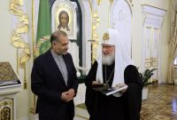 رایزنی سفیر ایران با رهبر کلیسای ارتدوکس روسیه رایزنی سفیر ایران با رهبر کلیسای ارتدوکس روسیه
