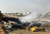 سقوط هواپیما در اراضی اشغالی+ویدئو