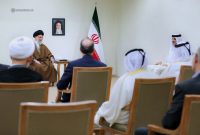 امیر قطر با رهبر انقلاب دیدار کرد امیر قطر با رهبر انقلاب دیدار کرد