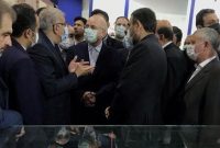 بازدید قالیباف از نمایشگاه بین‌المللی نفت، گاز، پالایش و پتروشیمی