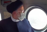 بازدید هوایی رئیس جمهور از روند احیای دریاچه ارومیه