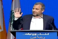 باسیل:لبنان تجزیه نخواهد شد/بر حسن همجواری با سوریه تاکید می‌کنیم