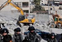تخریب ۴ منزل شهروندان فلسطینی در کرانه باختری