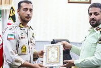 تقدیر فرماندهی پلیس از مرزبان فداکار/ «سرگرد پیری» چگونه جان سرباز وظیفه را نجات داد؟