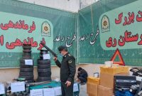 دستگیری ۲۲۲ متهم در «رعد ۱۲»/ کاهش ۷ درصدی سرقت در «ری» دستگیری ۲۲۲ متهم در «رعد ۱۲»/ کاهش ۷ درصدی سرقت در «ری»