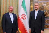 دیدار سفیر جدید ایران در بغداد با امیرعبداللهیان
