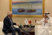 رایزنی وزیر خارجه قطر با بورل در خصوص مذاکرات هسته‌ای