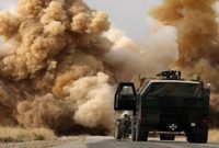 یک کاروان لجستیک آمریکا در صلاح الدین عراق  هدف قرار گرفت