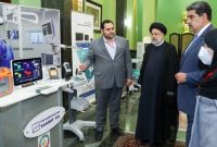 بازدید روسای جمهور ایران و ونزوئلا از نمایشگاه توانمندی‌ها و دستاوردهای دانش‌بنیان ایران