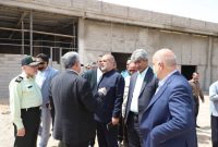 بازدید وزیر کشور از روند ساخت فرودگاه مسجدسلیمان