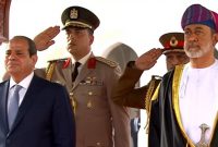 دیدار رئیس جمهور مصر با سلطان عمان