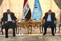 دیدار سفیر ایران در عراق با «حیدر العبادی» و «شیخ همام حمودی»